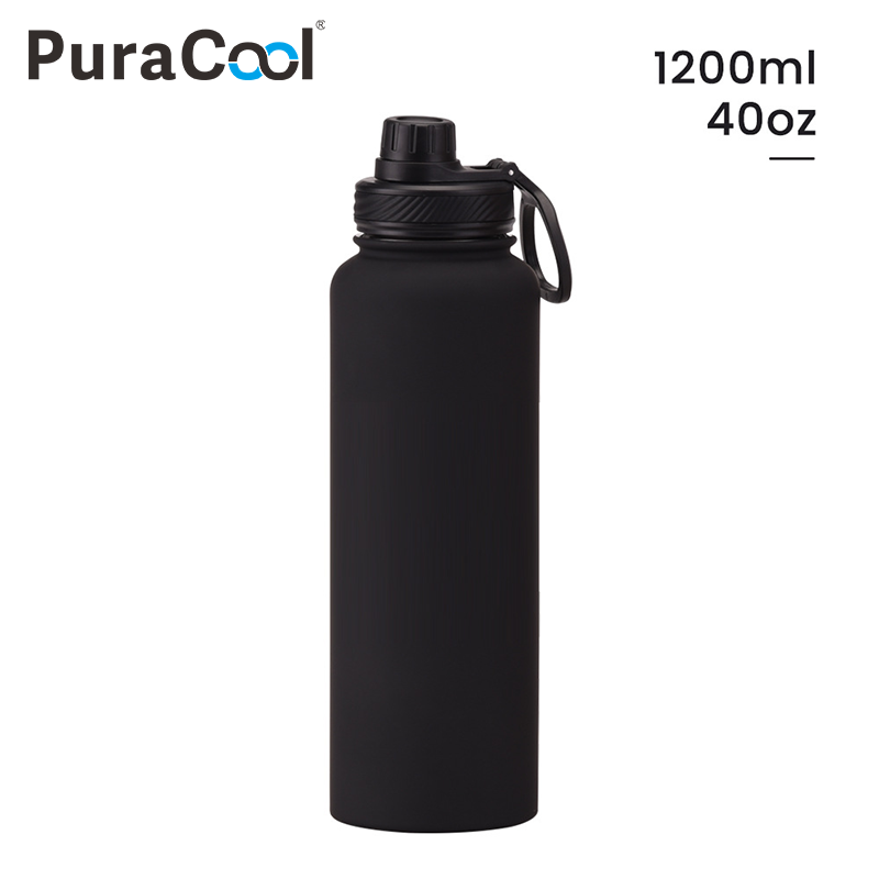 Sports Equipment With Names - PuraCool 40oz 1200ml thermos stainless steel