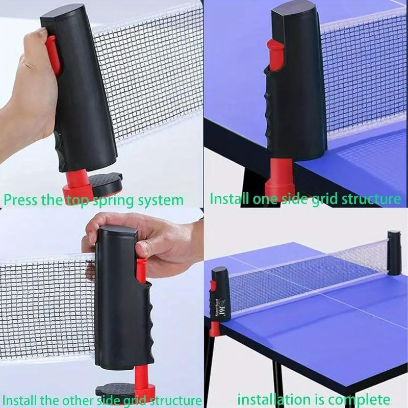 Sports Equipment For Tennis - 2025 Hot Table Tennis Net Anywhere