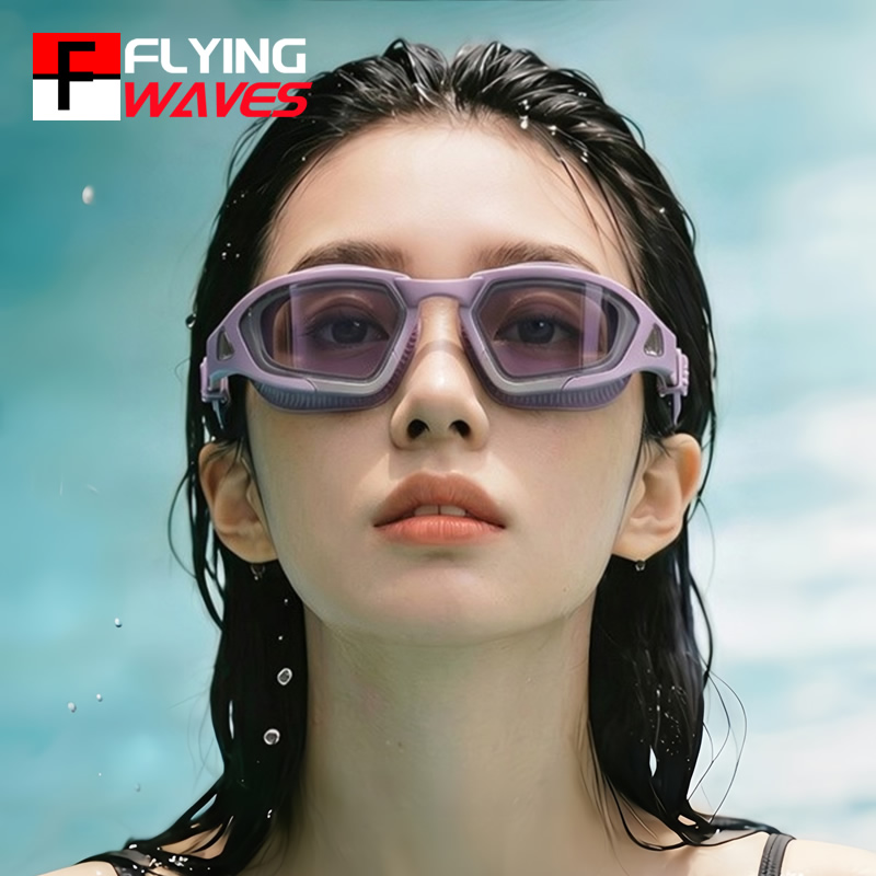 Swim Cap Silicone - NEW HD Anti Fog Swimming Goggles