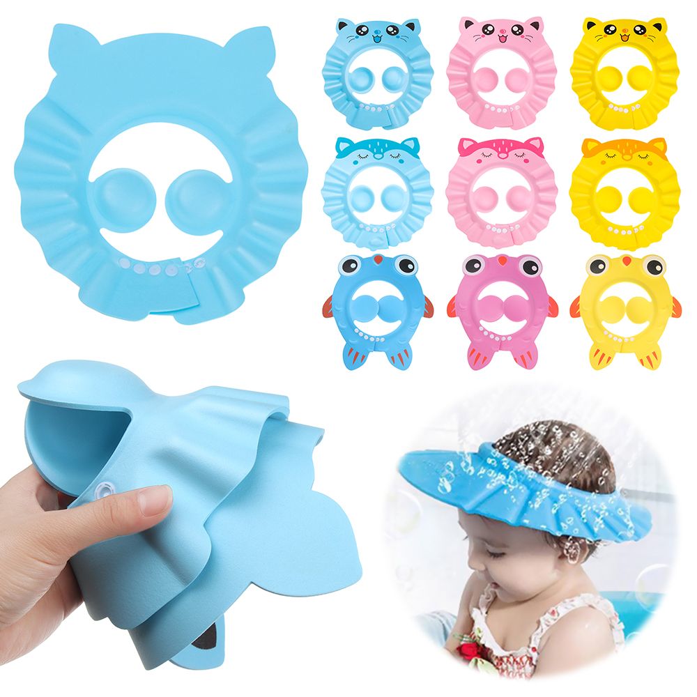 Swim Cap Silicone - Ear Protection Waterproof Adjustable Eye Protection