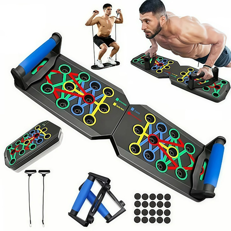 Sports Equipment Pictures - Foldable Push Up Board with Resistance