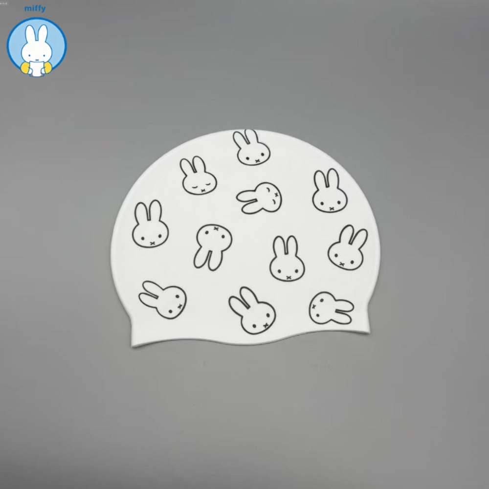 Kawaii Miffy New Cute Silicone - đánh giá và giá Swim Cap Silicone