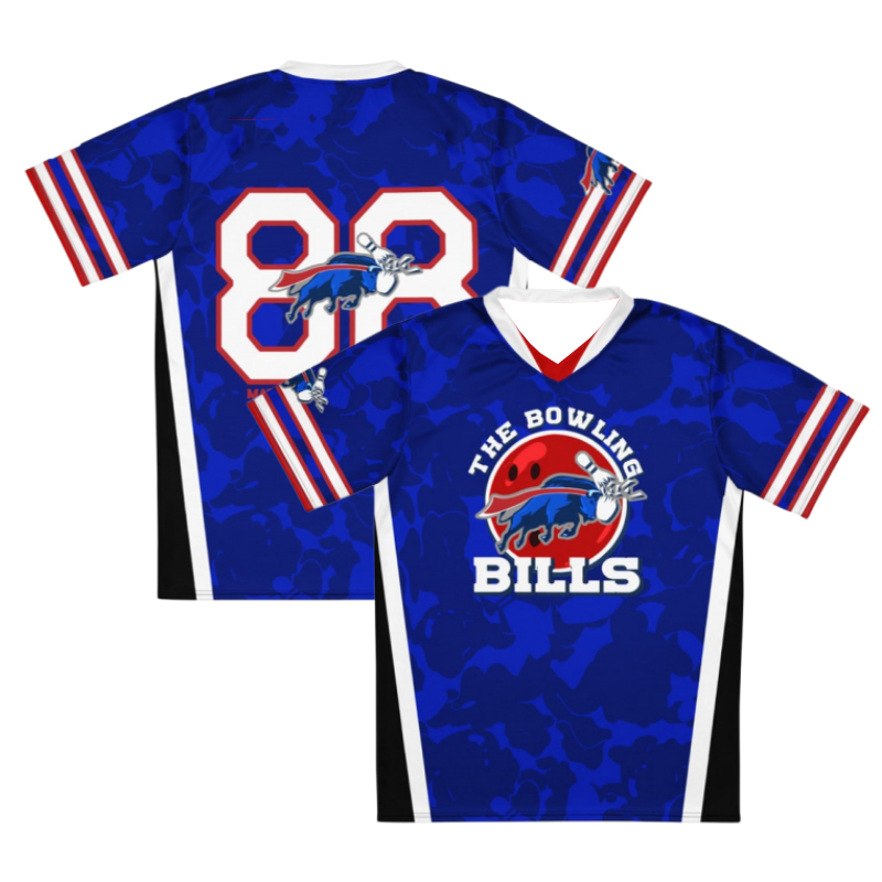 Men Bowling Bills V Neck Bowli - đánh giá và giá Sports Equipment Jersey