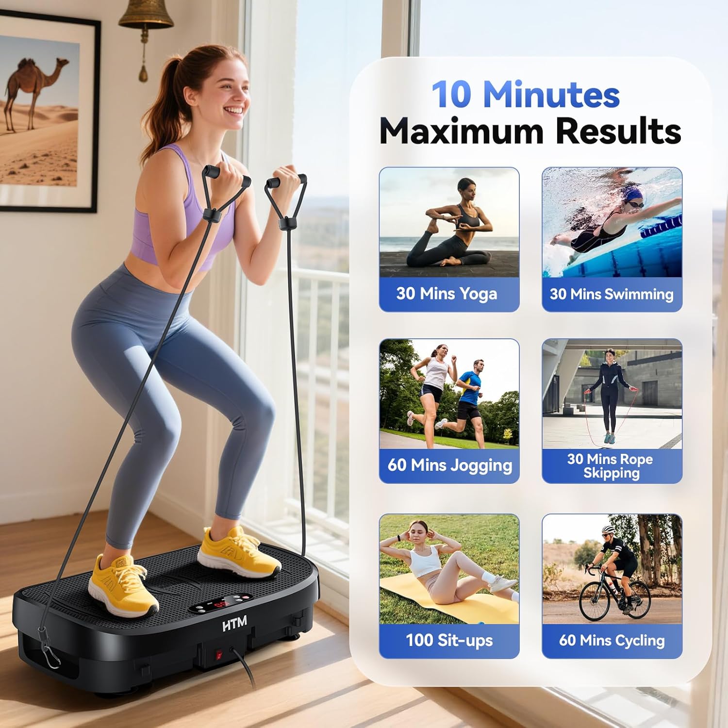 Vibration Plate Fat Burning Fi - đánh giá và giá Sports Equipment Pictures