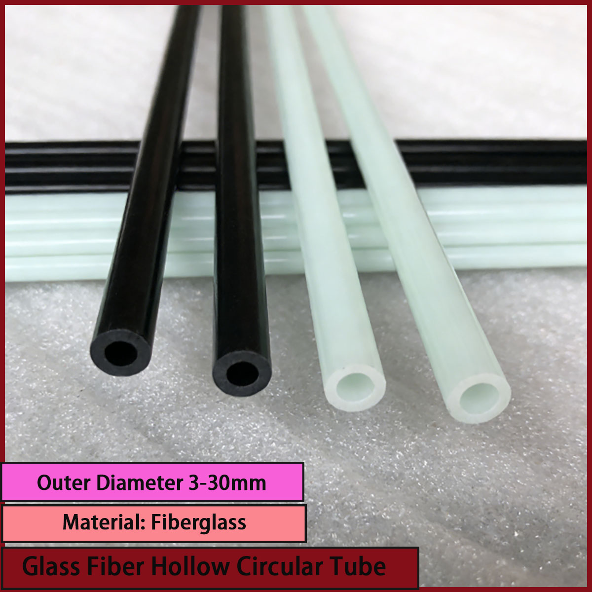 Hollow Circular Glass Fiber Tu - đánh giá và giá Sports Equipment Used
