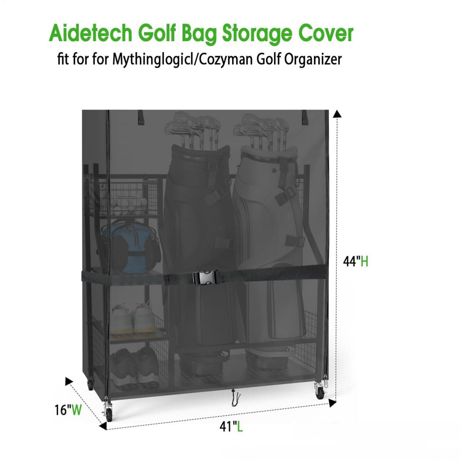 Golf Bag Storage Cover Oxford  - đánh giá và giá Sports Equipment Garage Organizer