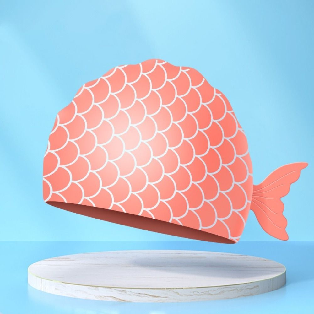 Cute Fish Children Swim Cap Ca - đánh giá và giá Swim Cap Silicone