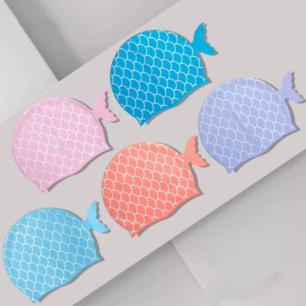 Cute Fish Children Swim Cap Ca - đánh giá và giá Swim Cap Silicone