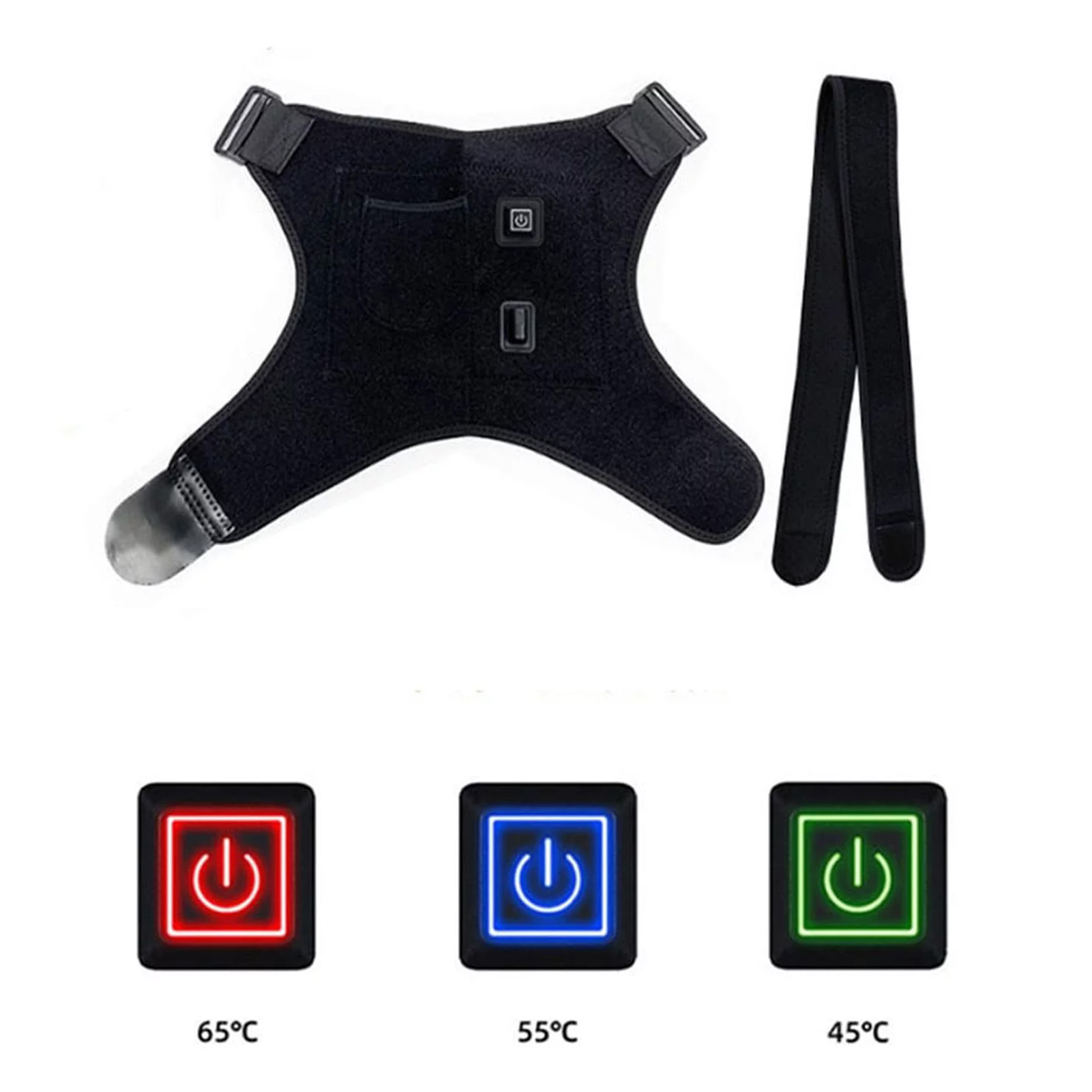 Usb Heated Shoulder Brace Rota - đánh giá và giá Sports Equipment United